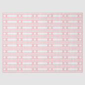 Pink Bone Inlay Dots Border Decoupage Paper 薄葉紙 (正面)