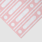 Pink Bone Inlay Dots Border Decoupage Paper 薄葉紙 (詳細)