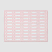 Pink Bone Inlay Dots Border Decoupage Paper 薄葉紙 (正面)
