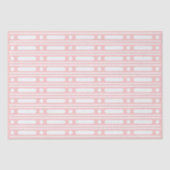 Pink Bone Inlay Dots Border Decoupage Paper 薄葉紙 (正面)