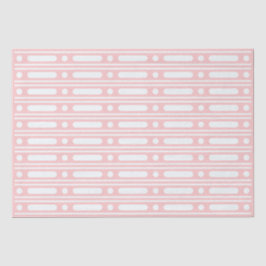 Pink Bone Inlay Dots Border Decoupage Paper 薄葉紙