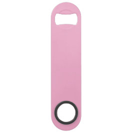 Pink Bottle Opener Custom Text Bar Key Gift Tool スピード栓抜き