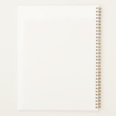 pink bouquet Bridal Shower プランナー手帳 (裏面)