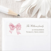 pink bow ラベル (インサイチュ)