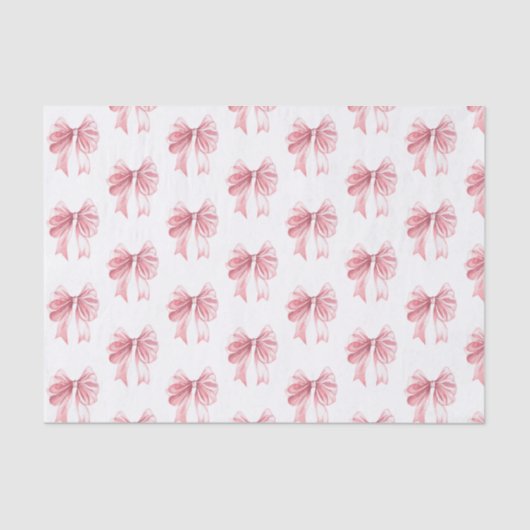 Pink Bow  薄葉紙 (正面)