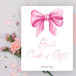 PINK BOW BOOKS CARDS AND GIFTS ポスター