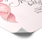 Pink Bow Bow How Big is Mommy's Belly Game ポスター (角)