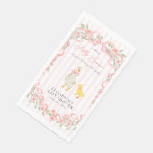 Pink Bow Floral Goose Baby Shower (コーナー)