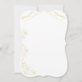 Pink Bow Graduation Invitation 招待状 (裏面)