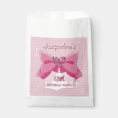 Pink Bow Magical Girl Birthday フェイバーバッグ (正面)