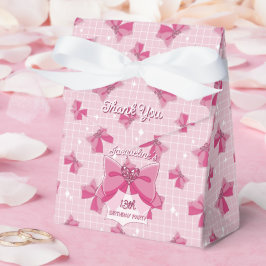 Pink Bow Magical Girl Birthday フェイバーボックス