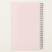 Pink Bow Notebook – A5 Dotted Journal ノートブック (裏面)