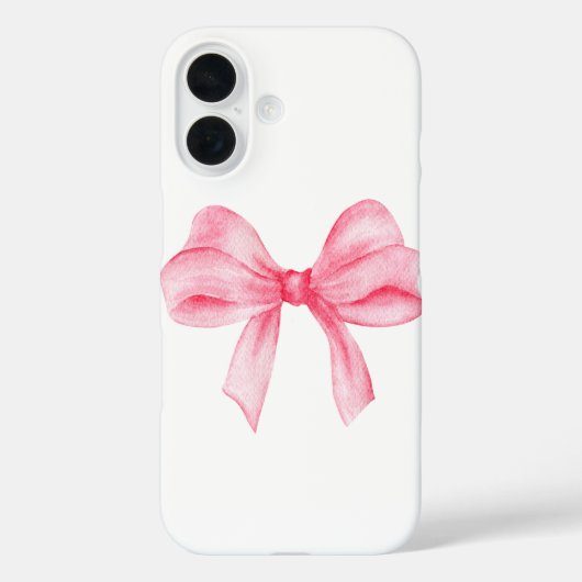 pink bow phone case Case-Mate iPhoneケース (裏面)