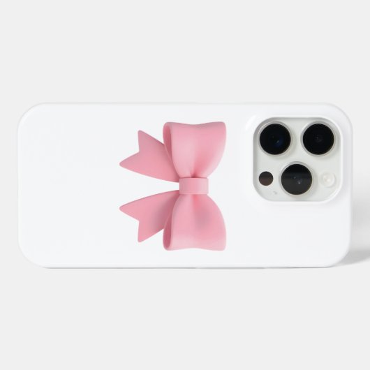 Pink Bow Phone Case 🎀 Case-Mate iPhoneケース (裏面 (横))