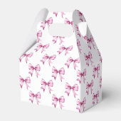 Pink Bow Ribbon フェイバーボックス (裏面サイド)