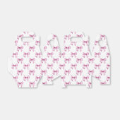Pink Bow Ribbon フェイバーボックス (折り畳みなし)
