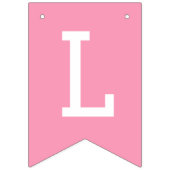 Pink Bows Class Of 2026 Graduation Party バンティングフラッグ (第3の旗)