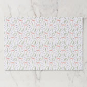 Pink Bows Paper Placemats ペーパーパッド (正面)