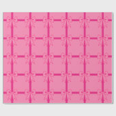 Pink Bows Wrapping Paper  ラッピングペーパー (フラット)