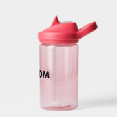 PINK BPA Free Kids Custom Water Bottle Blank ウォーターボトル (左面)