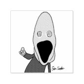 Pink brainwashed puppet pointing セルフインキングスタンプ (デザイン)