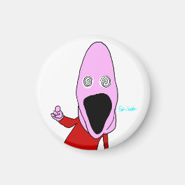 Pink brainwashed puppet pointing マグネット