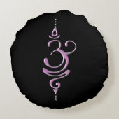 Pink Breathe  ラウンドクッション (裏面)