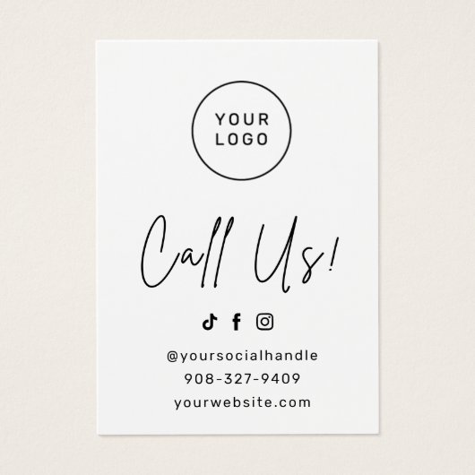 Pink Brows AfterCare PMU Brow Instructionsカード (正面)