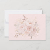 Pink Brunch & Bubbly Wedding Shower 招待状 (裏面)