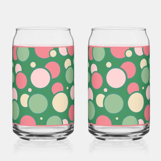 Pink Bubbles Soda Glass ガラス缶 (裏面)