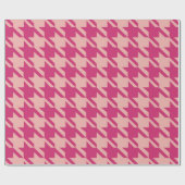 Pink Buffalo Plaid Wrapping Paper ラッピングペーパー (フラット)