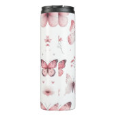 Pink Butterflies  タンブラー (裏面)