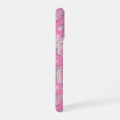 Pink Butterfly iPhone 16ケース (右側面)