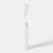 Pink Butterfly Minimalist Phone Case iPhoneケース (左側面)