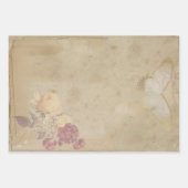 Pink Butterfly Symphony ラッピングペーパーシート (正面2)