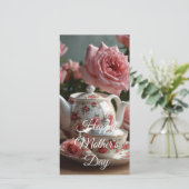 Pink Cabbage Rose Tea  シーズンカード (スタンド正面)