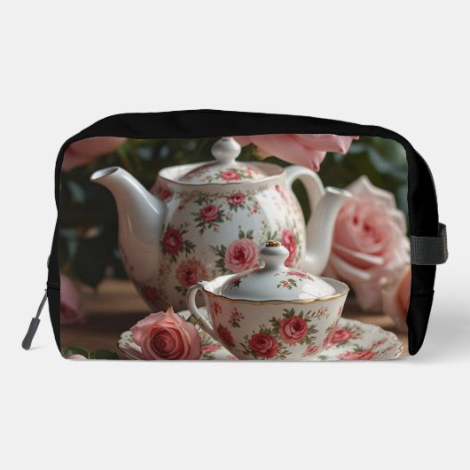 Pink Cabbage Rose Tea ドップキット (裏面)