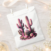 Pink Cacti Batch フェイバーバッグ (クリップ留めされた状態)