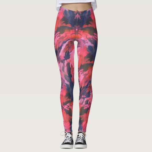 Pink Camo Leggings レギンス (正面)