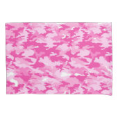 Pink Camo Pattern – Breast Cancer Awareness 枕カバー (正面)