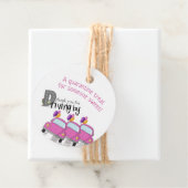 Pink Car Quarantine Treatでドライブをありがとう フェイバータグ (インサイチュ)