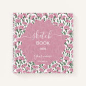  Pink Carnation ノートブック (正面)