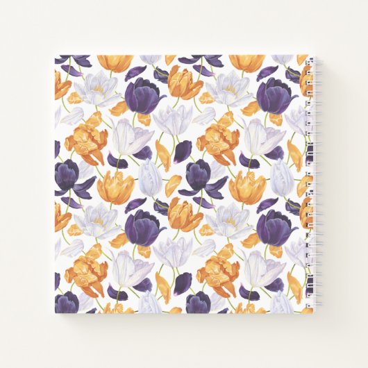 Pink Carnation Notebook ノートブック (裏面)