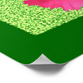 Pink Carnation Print ポスター (角)