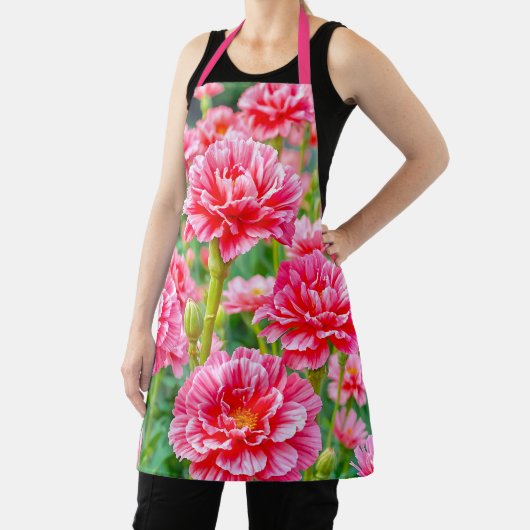 Pink Carnations Apron エプロン (インサイチュ)