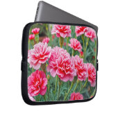 Pink Carnations Laptop Sleeve ラップトップスリーブ (正面右)