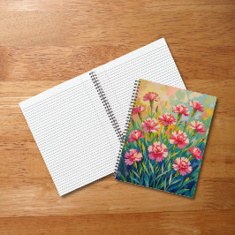 Pink Carnations Notebook ノートブック