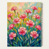 Pink Carnations Planner プランナー手帳 (裏面)