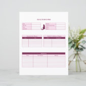 Pink Cat Healthcare Record Keeperページ (スタンド正面)