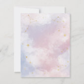 Pink Celestial Save the Date | Constellations セーブザデート (裏面)